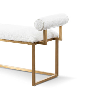 Olivia Bench White Gold