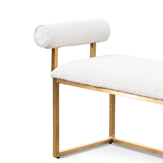 Olivia Bench White Gold