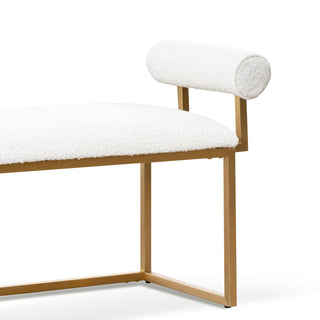 Olivia Bench White Gold