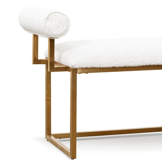 Olivia Bench White Gold