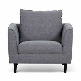 Ruby Armchair Black Grey