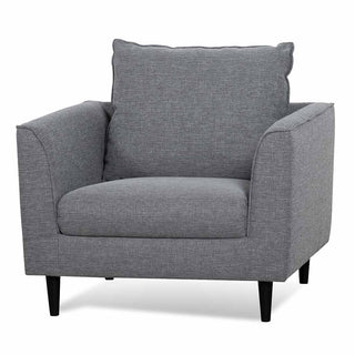 Ruby Armchair Black Grey