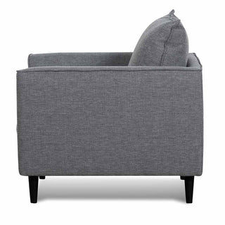 Ruby Armchair Black Grey