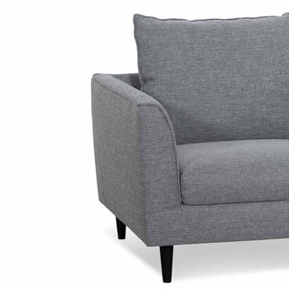Ruby Armchair Black Grey