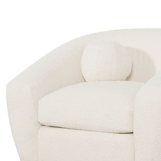 Ethan Armchair White Ivory