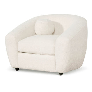 Ethan Armchair White Ivory