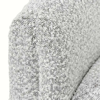 Chloe Armchair White Charcoal