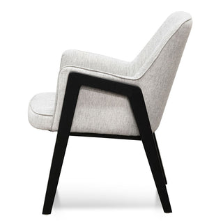 Eliza Armchair Grey Silver Natural