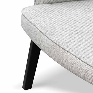 Eliza Armchair Grey Silver Natural