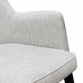 Eliza Armchair Grey Silver Natural