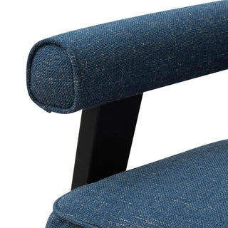 Manly Armchair Blue