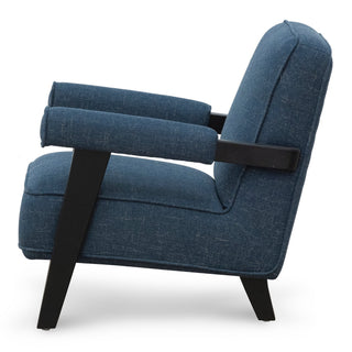 Manly Armchair Blue