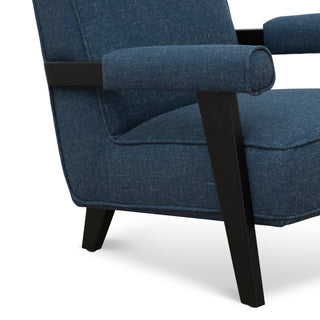 Manly Armchair Blue