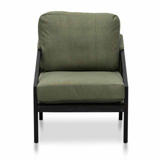 Grace Armchair Black Green
