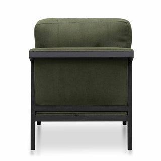 Grace Armchair Black Green