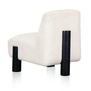 Hudson Armchair White Ivory