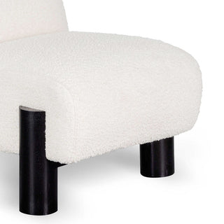 Hudson Armchair White Ivory