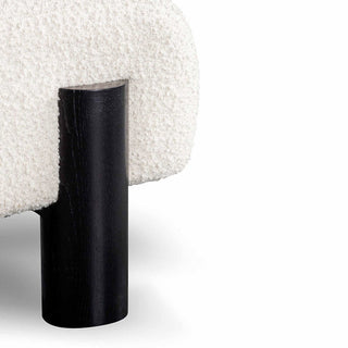 Hudson Armchair White Ivory