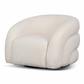 Connor Armchair White Ivory