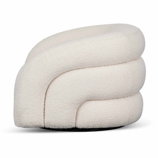 Connor Armchair White Ivory