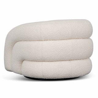 Connor Armchair White Ivory