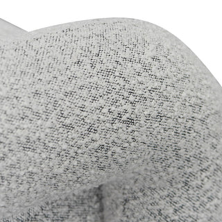 Preston Armchair White Charcoal Red