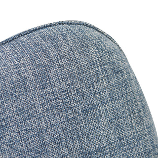 Lara Armchair Tan Blue