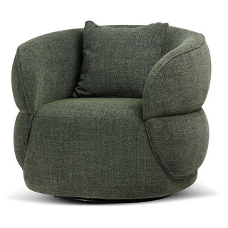 Leo Armchair Tan Green