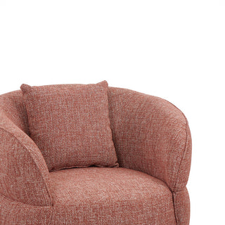 Clara Armchair Tan Orange