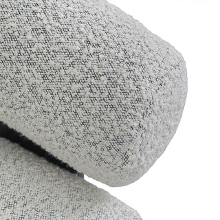 Noosa Armchair White Charcoal Blue