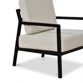 Oscar Armchair Black Beige