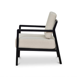 Oscar Armchair Black Beige