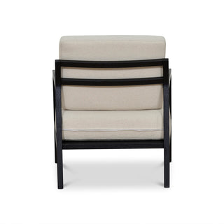 Oscar Armchair Black Beige