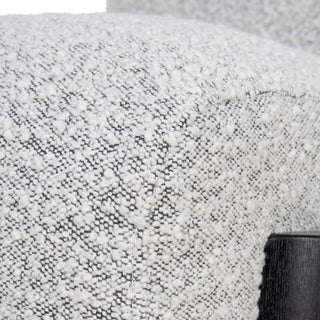 Fitzroy Armchair White Charcoal