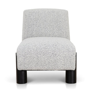 Fitzroy Armchair White Charcoal