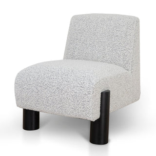 Fitzroy Armchair White Charcoal