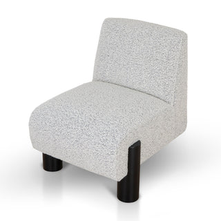 Fitzroy Armchair White Charcoal