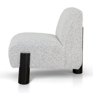 Fitzroy Armchair White Charcoal