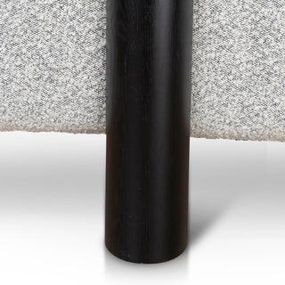 Fitzroy Armchair White Charcoal