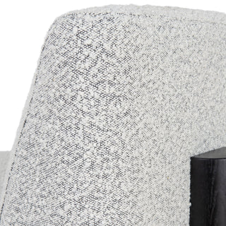 Fitzroy Armchair White Charcoal