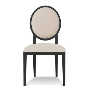 Hobart Dining Chair Black Beige