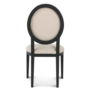 Hobart Dining Chair Black Beige