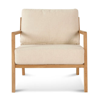 Ava Armchair Beige Red