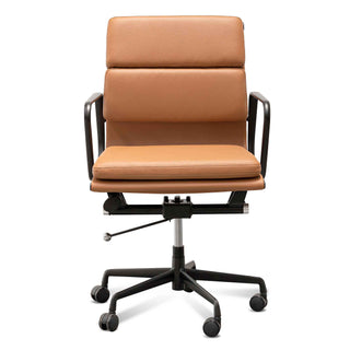 Ella Office Chair Black Tan