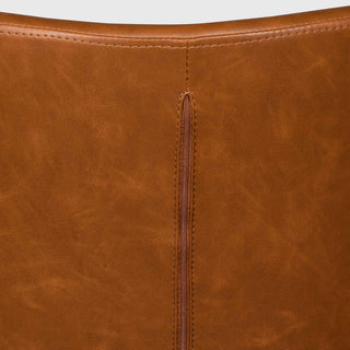 Lily Office Chair Black Tan