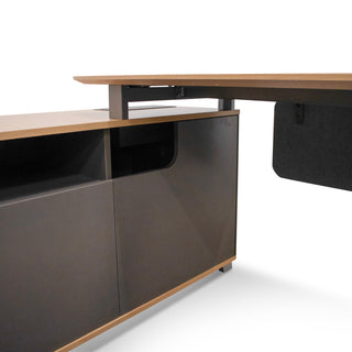 Felix Desk Grey Natural