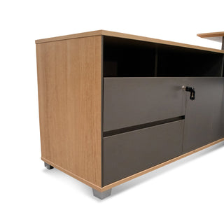 Felix Desk Grey Natural