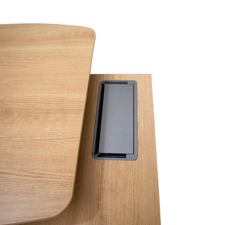 Zara Desk Grey Natural