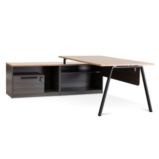Luca Desk Black Natural