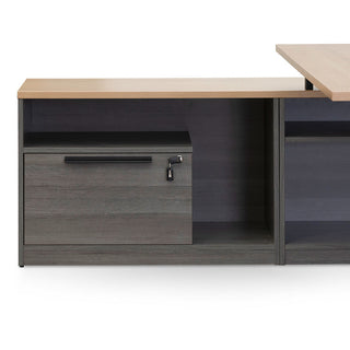 Luca Desk Black Natural